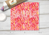 Watercolor Flame Patterned Adhesive Vinyl 133